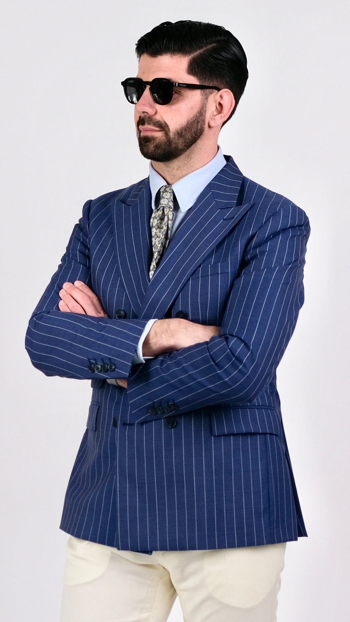 Sacou Blue Marina by Iorgoni