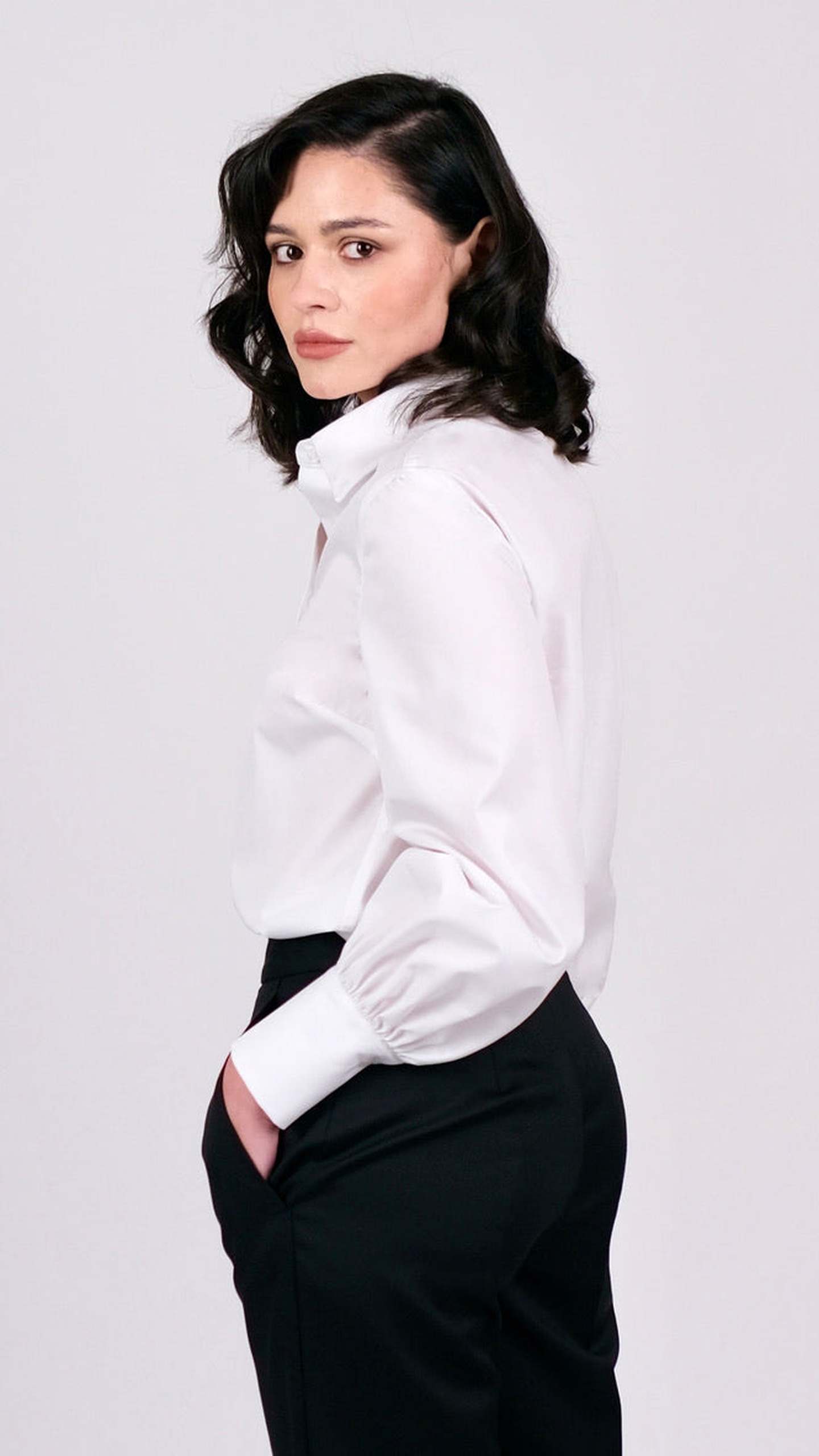 Cămașă Poplin Albă by Iorgoni