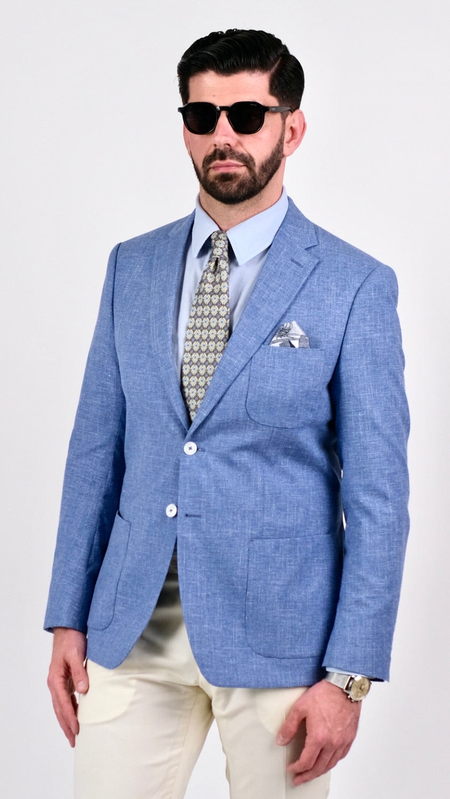 Sacou Blue Lagune by Iorgoni