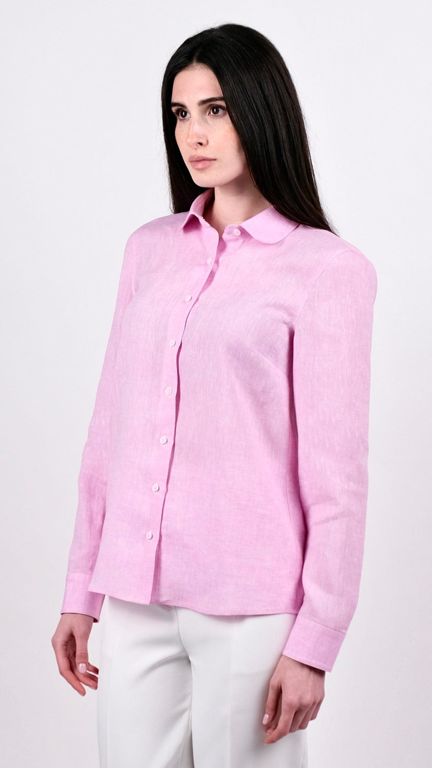 Cămașă In - Roz by Iorgoni