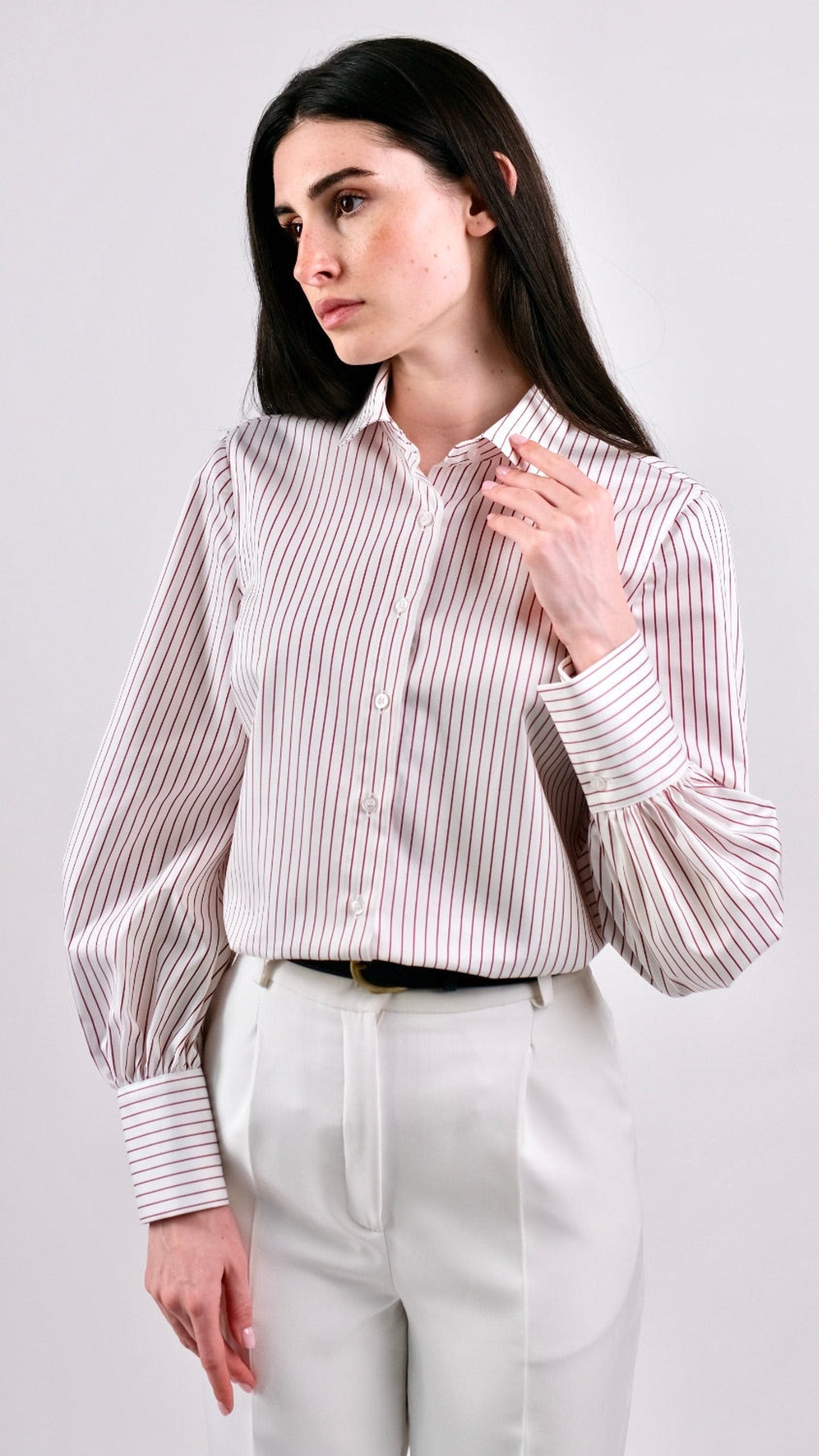 Cămașă Twill Le Club - Bordo by Iorgoni