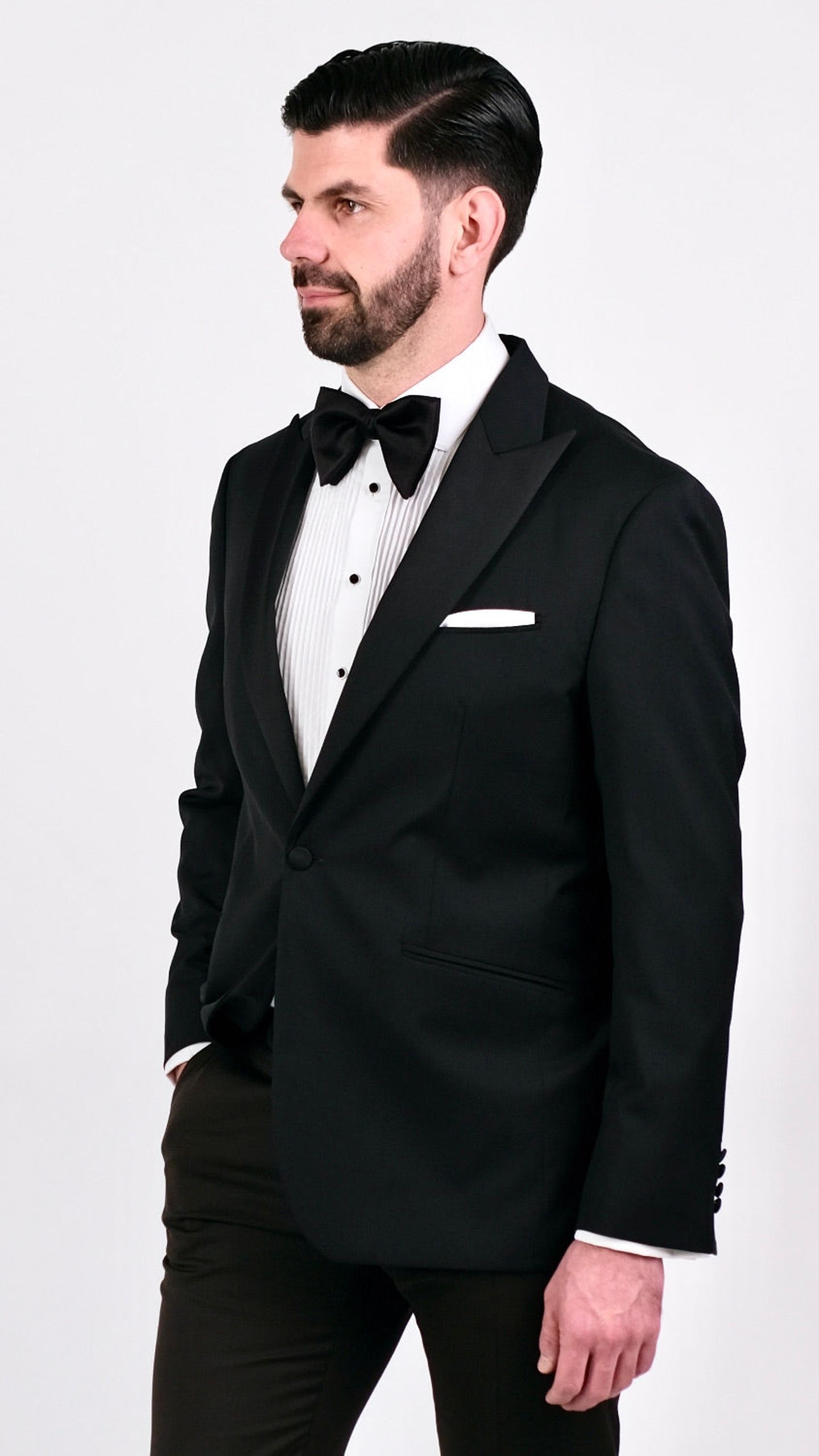 Sacou Black Tie by Iorgoni