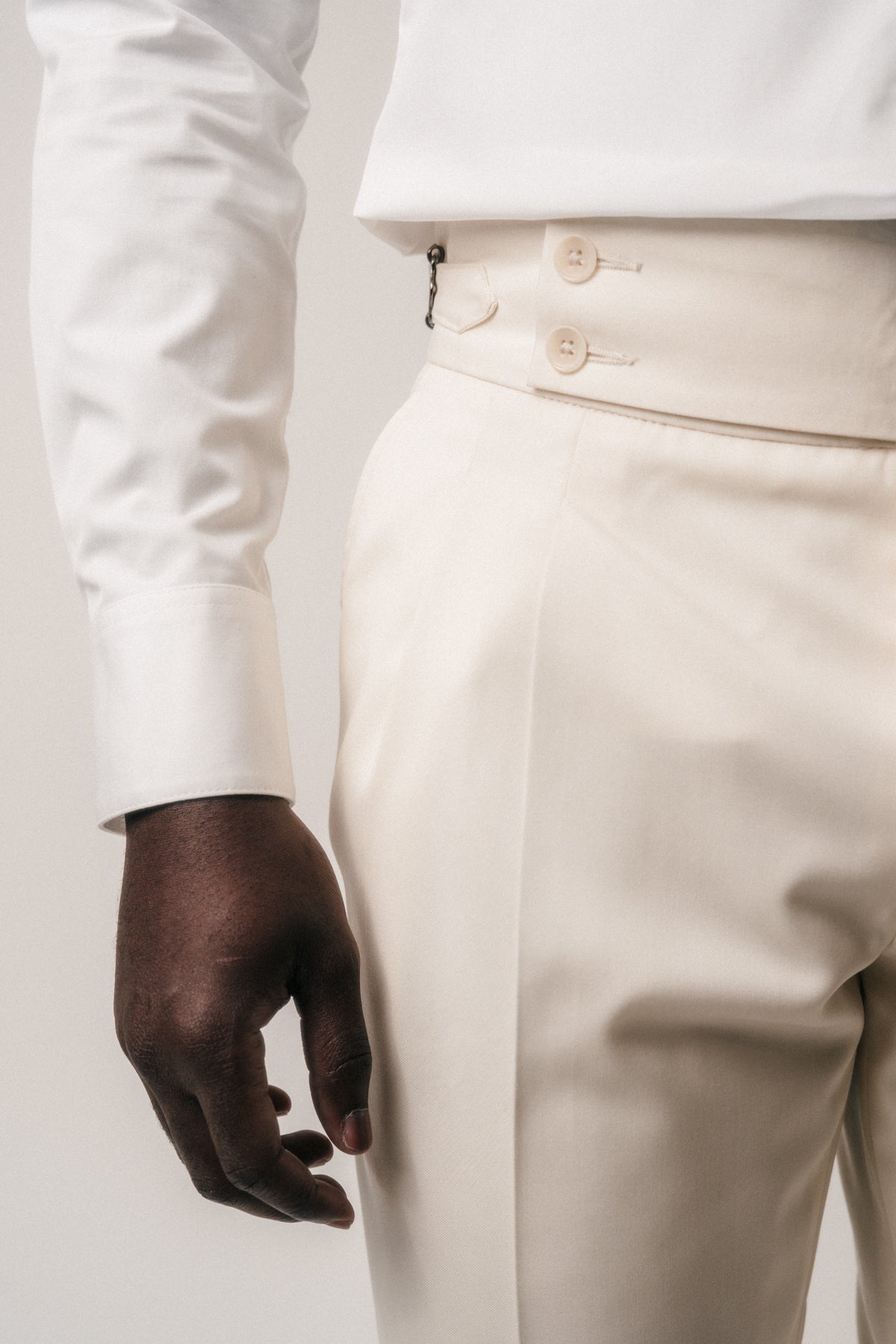 Pantaloni Ivory