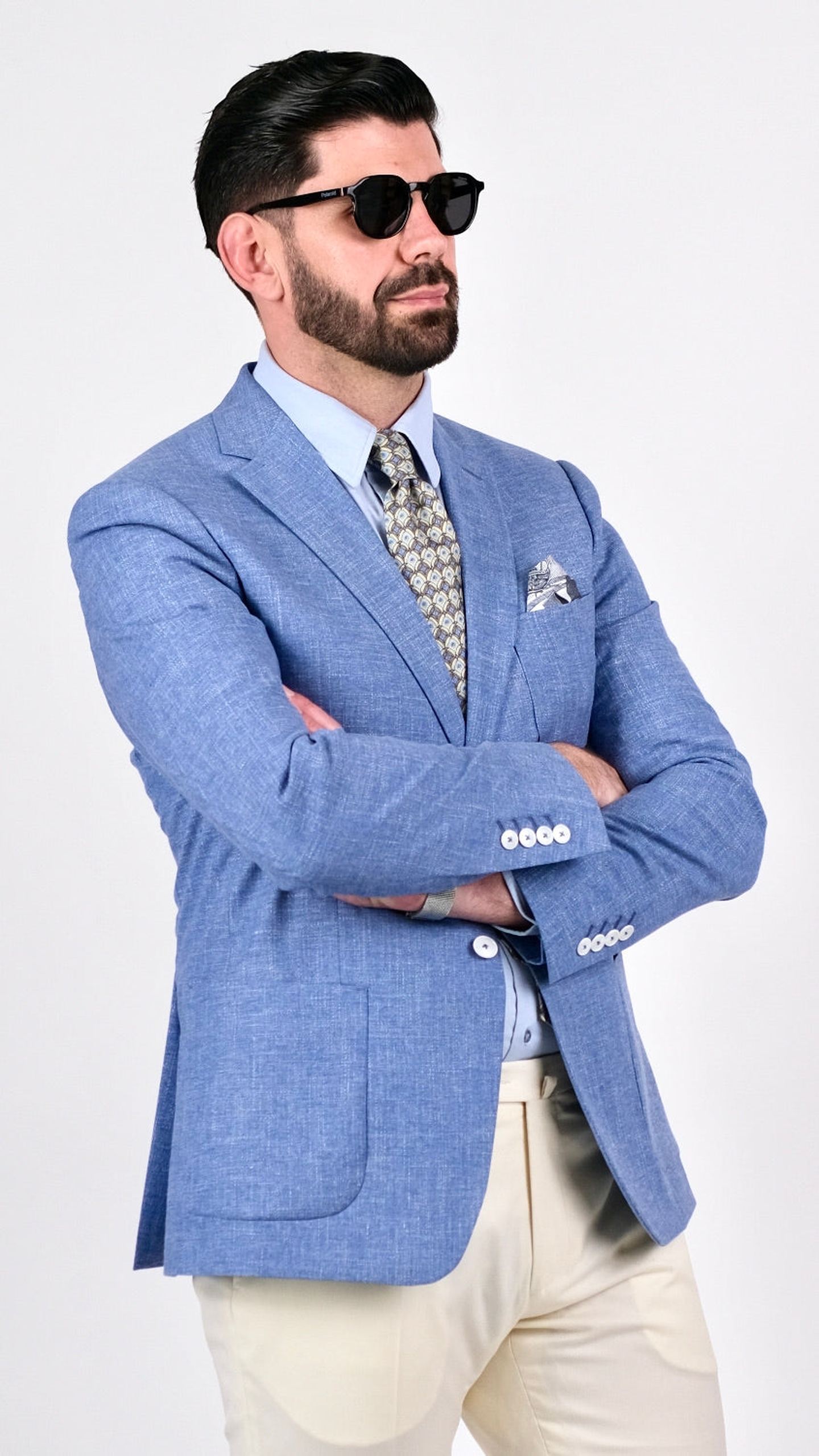 Sacou Blue Lagune by Iorgoni