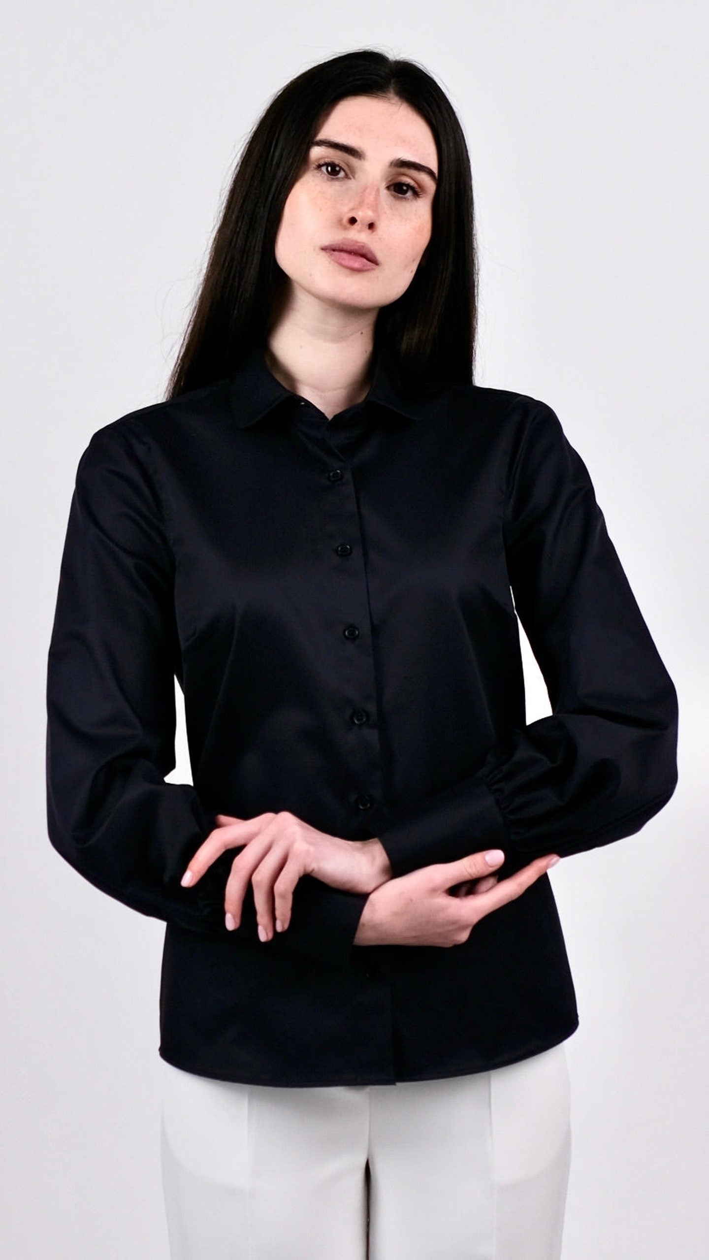 Cămașă neagră Le Club by Iorgoni