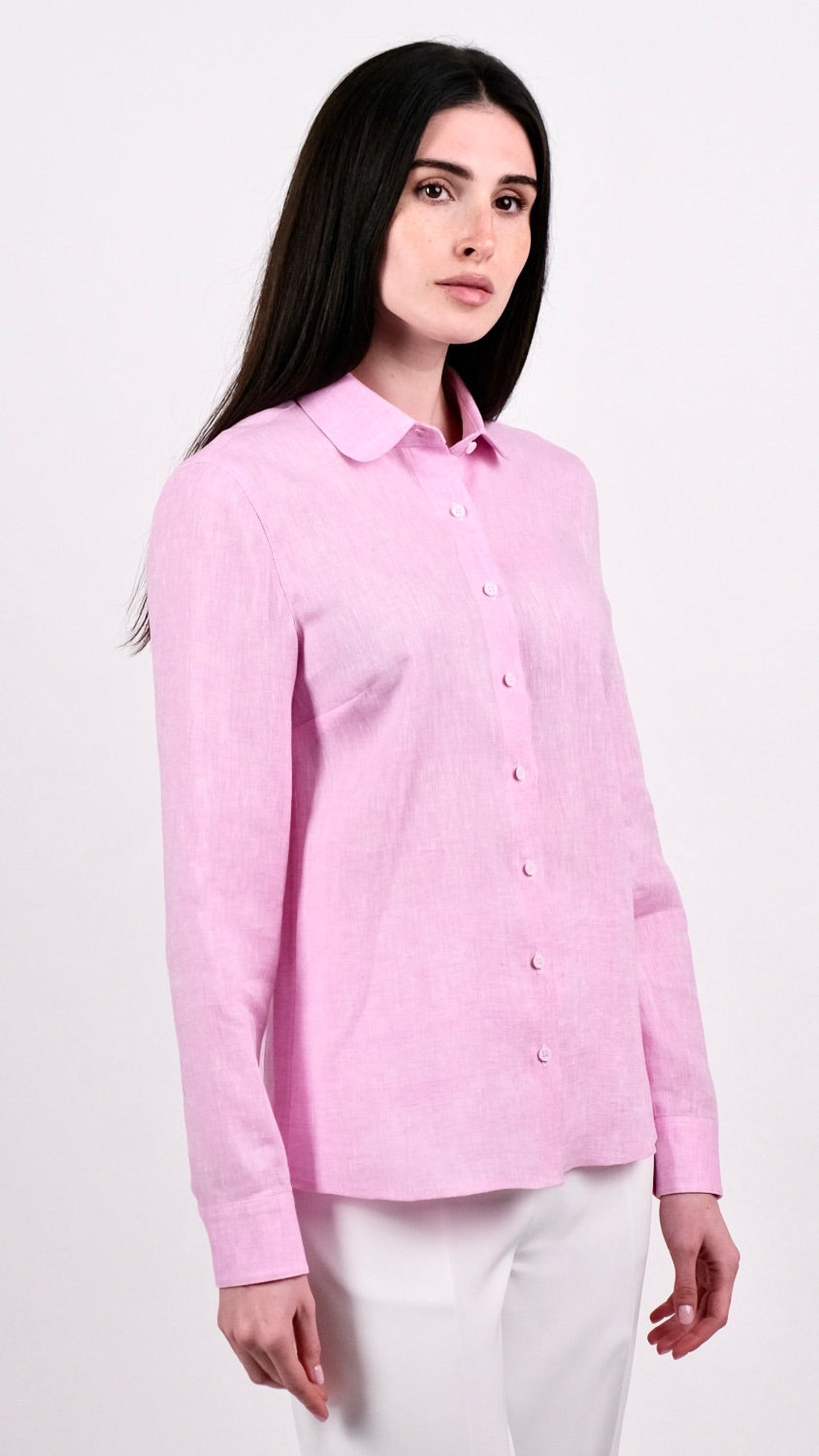 Cămașă In - Roz by Iorgoni