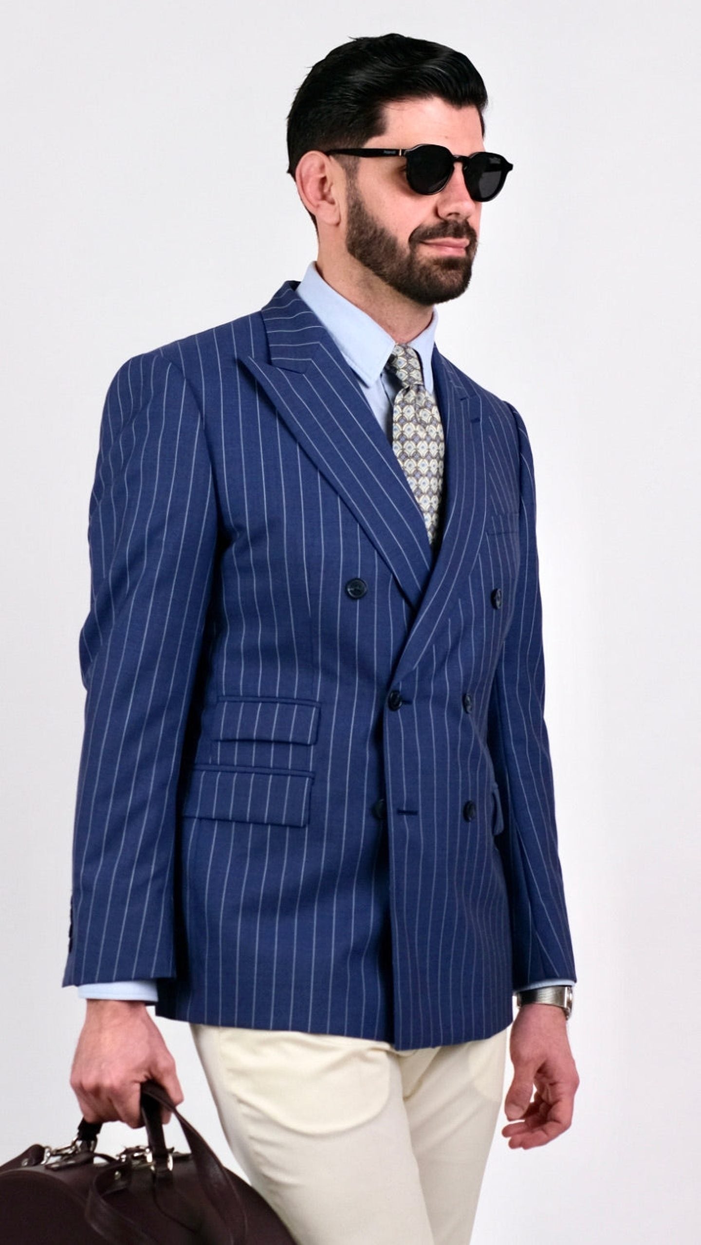 Sacou Blue Marina by Iorgoni