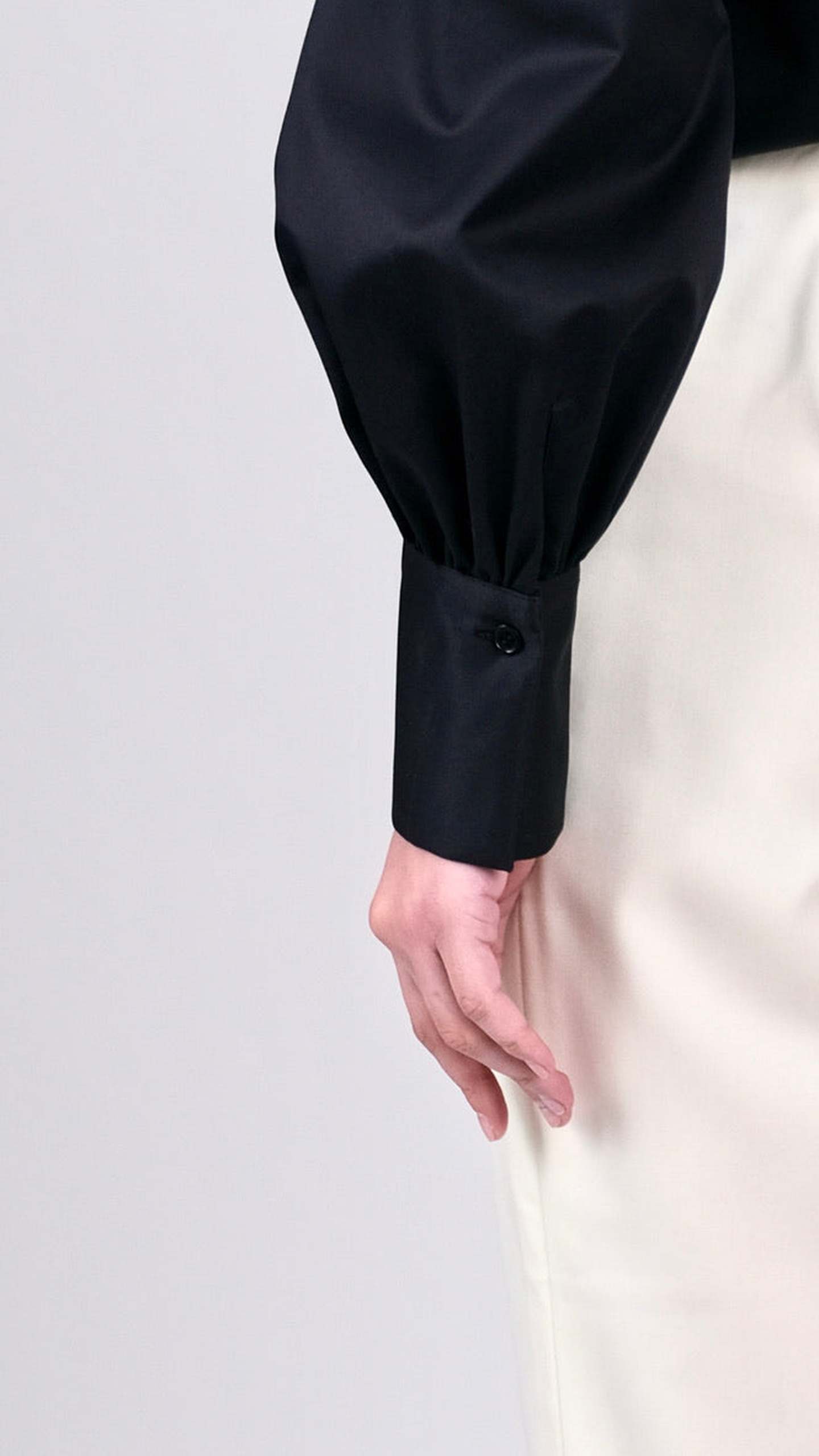 Cămașă Twill Neagră by Iorgoni