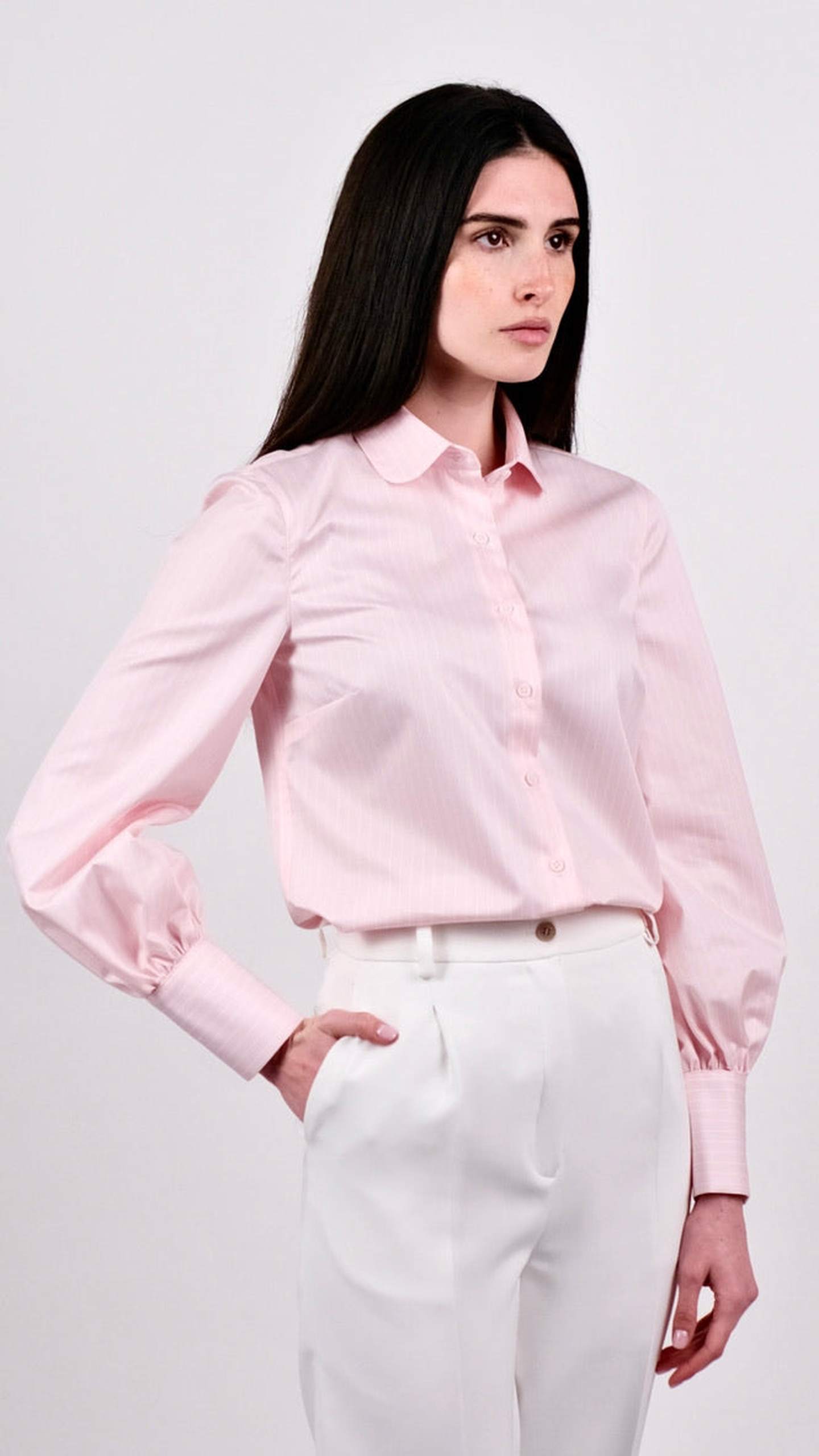 Cămașă Le Club - Roz Pudră by Iorgoni