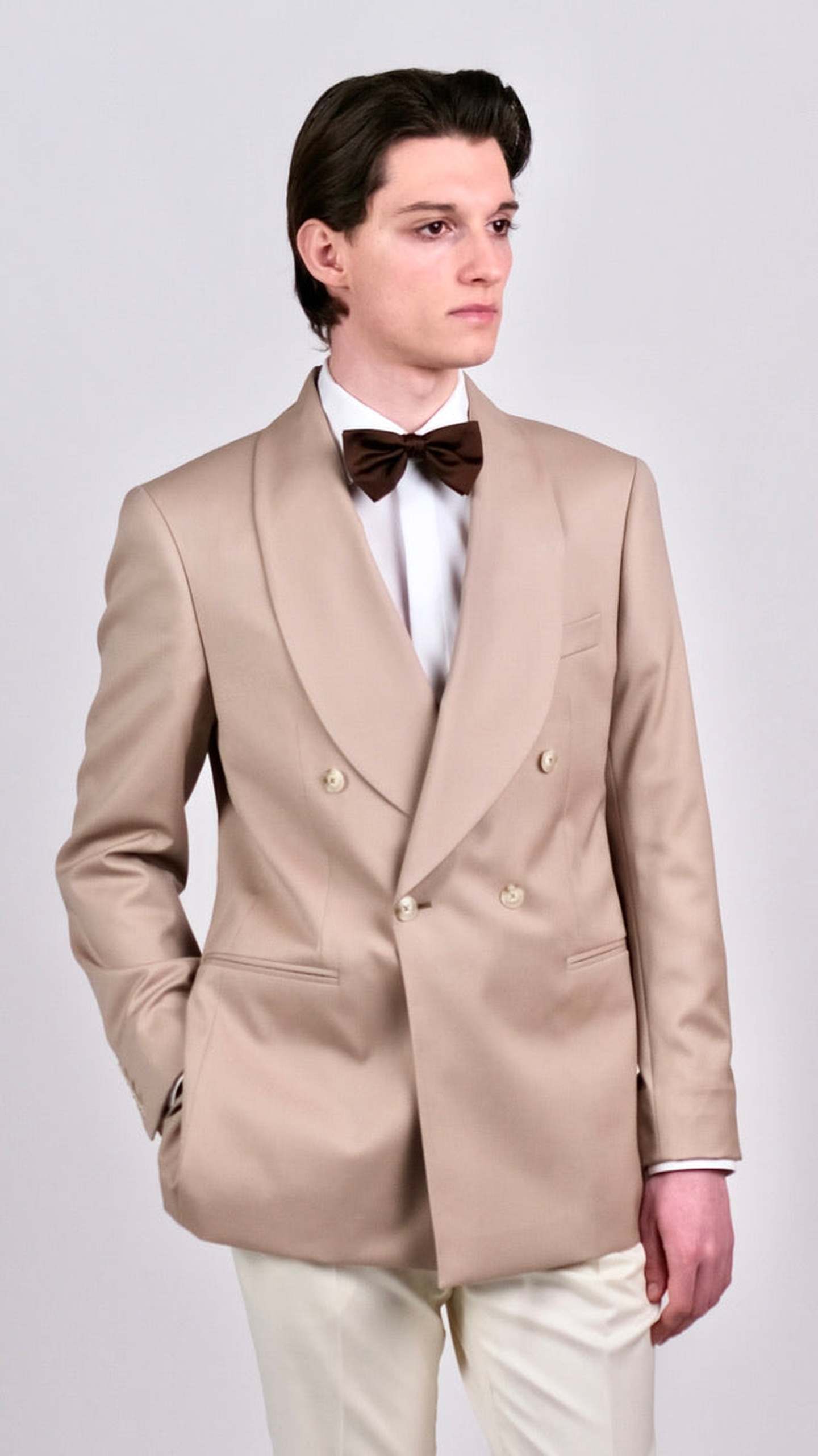 Cămașă Tuxedo Alb by Iorgoni