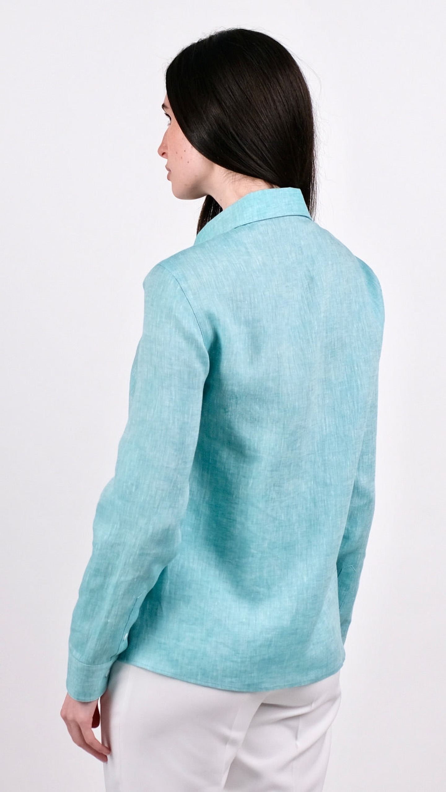 Cămașă In - Verde Menta by Iorgoni