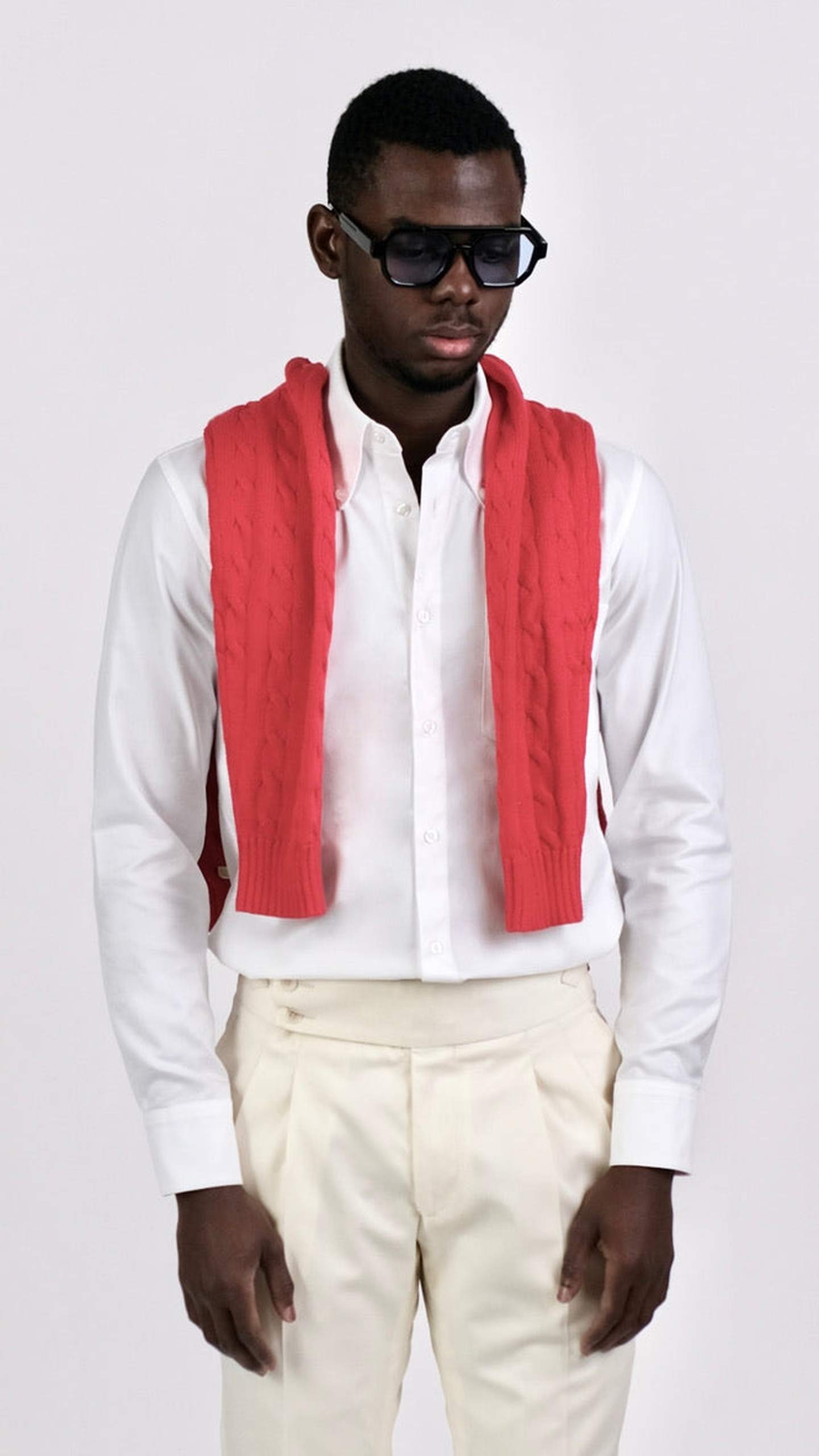 Cămașă Oxford Alb by Iorgoni