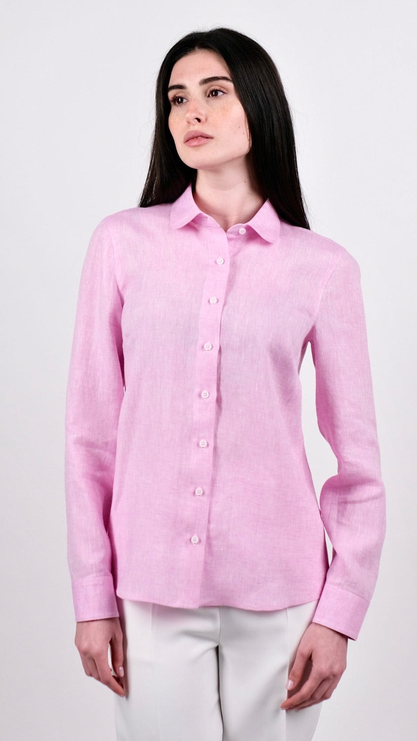 Cămașă In - Roz by Iorgoni