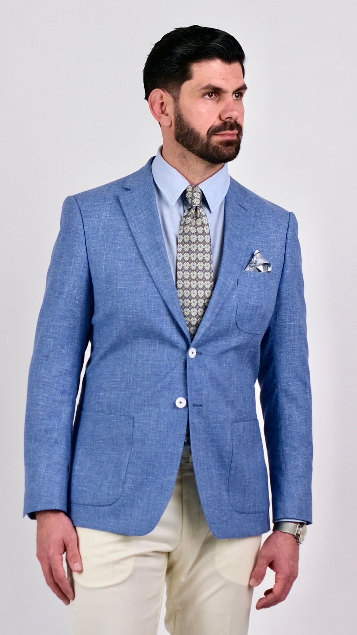 Sacou Blue Lagune by Iorgoni