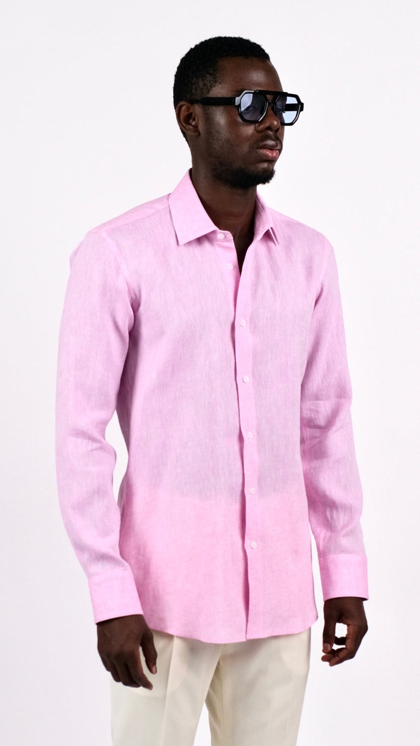 Cămașă In - Roz by Iorgoni