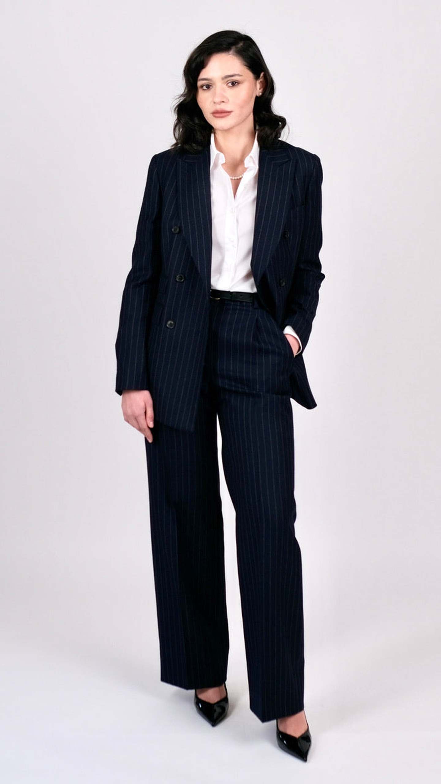 Costum Flannel Navy by Iorgoni