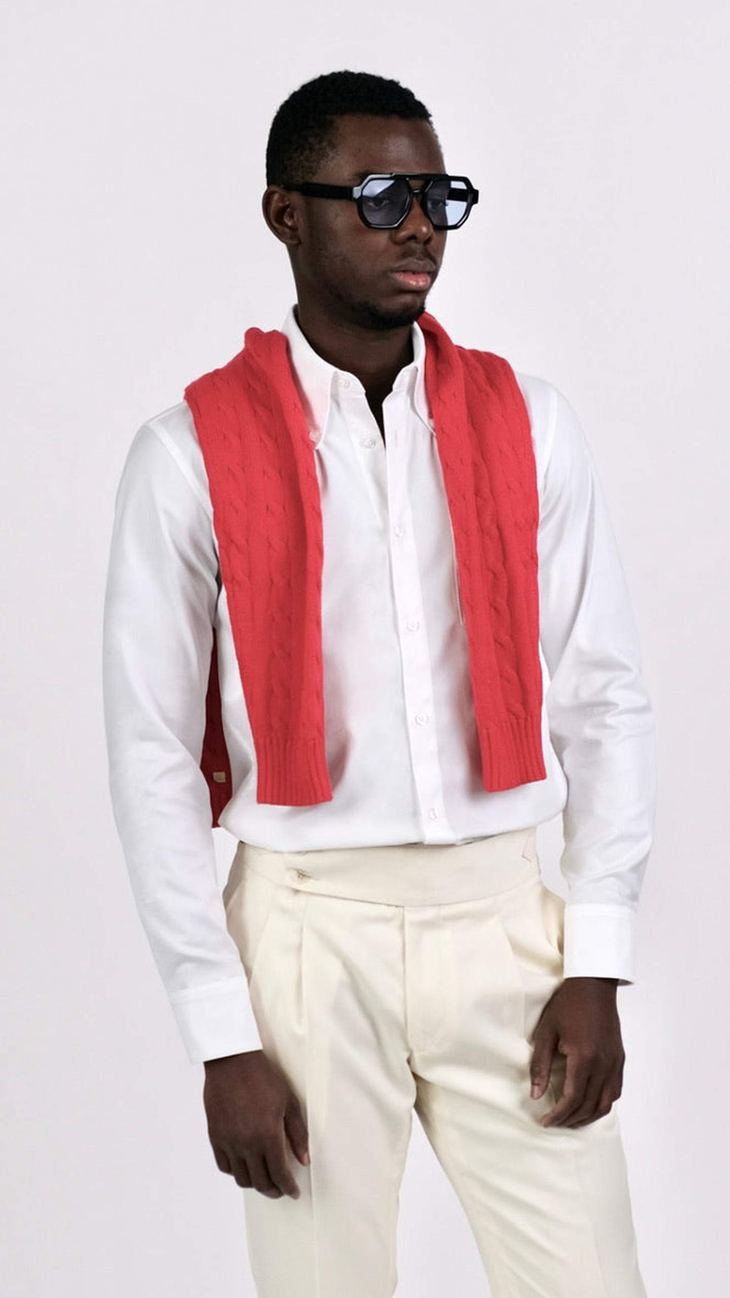 Cămașă Oxford Alb by Iorgoni