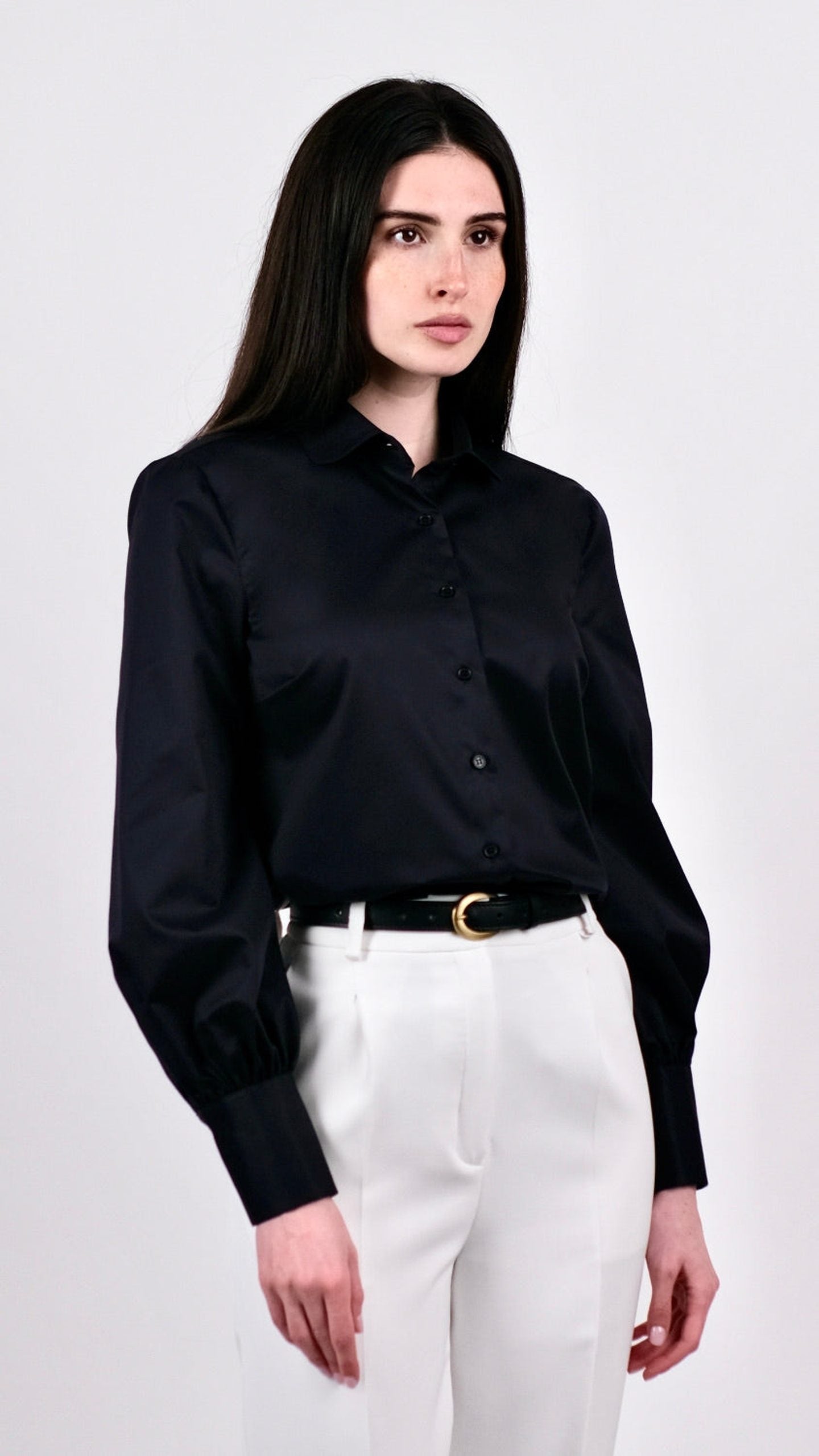 Cămașă neagră Le Club by Iorgoni