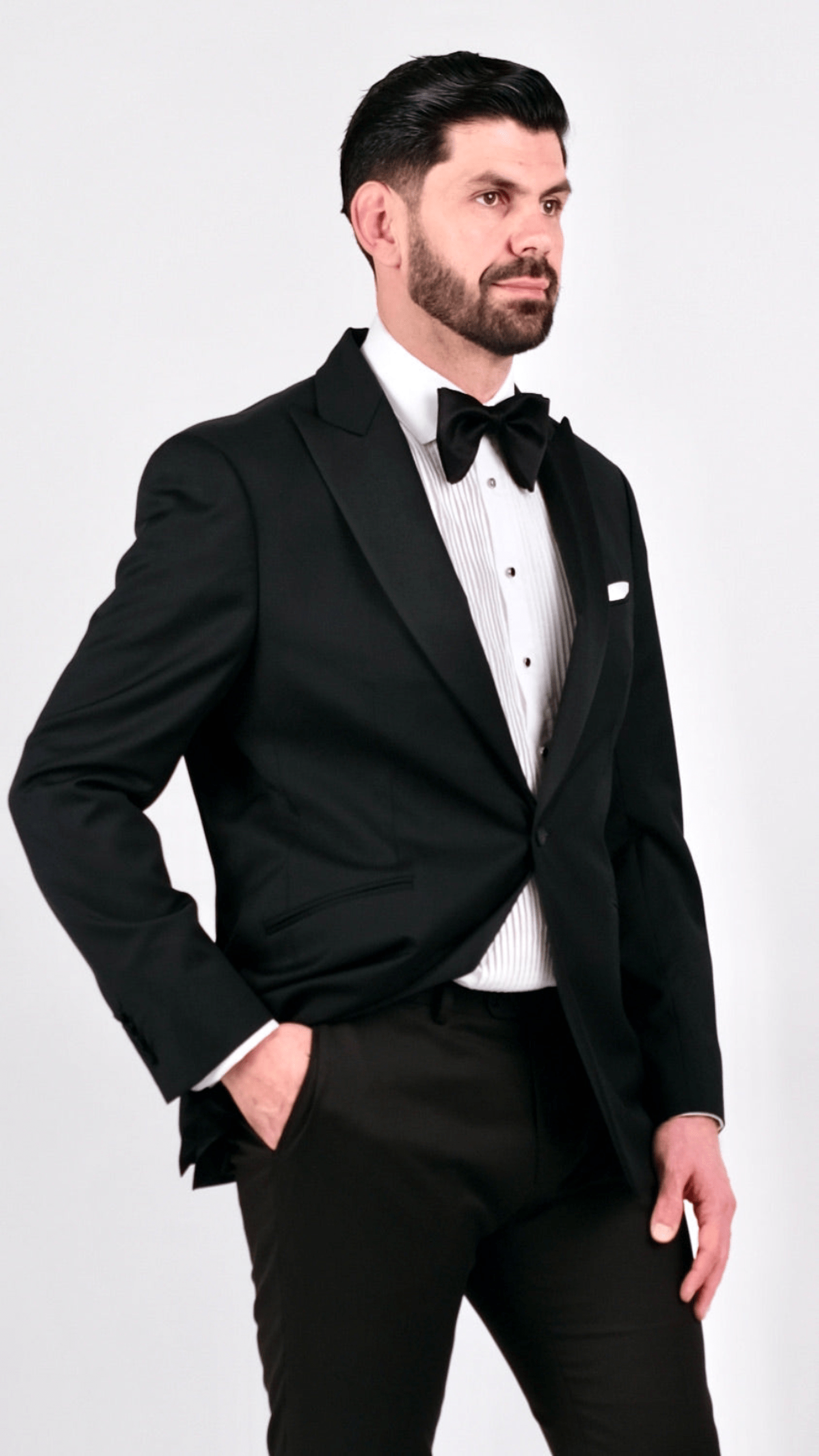 Sacou Black Tie by Iorgoni